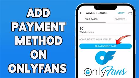 onlyfans prepaid visa|OnlyFans Payment Methods: How to Pay & Available Options